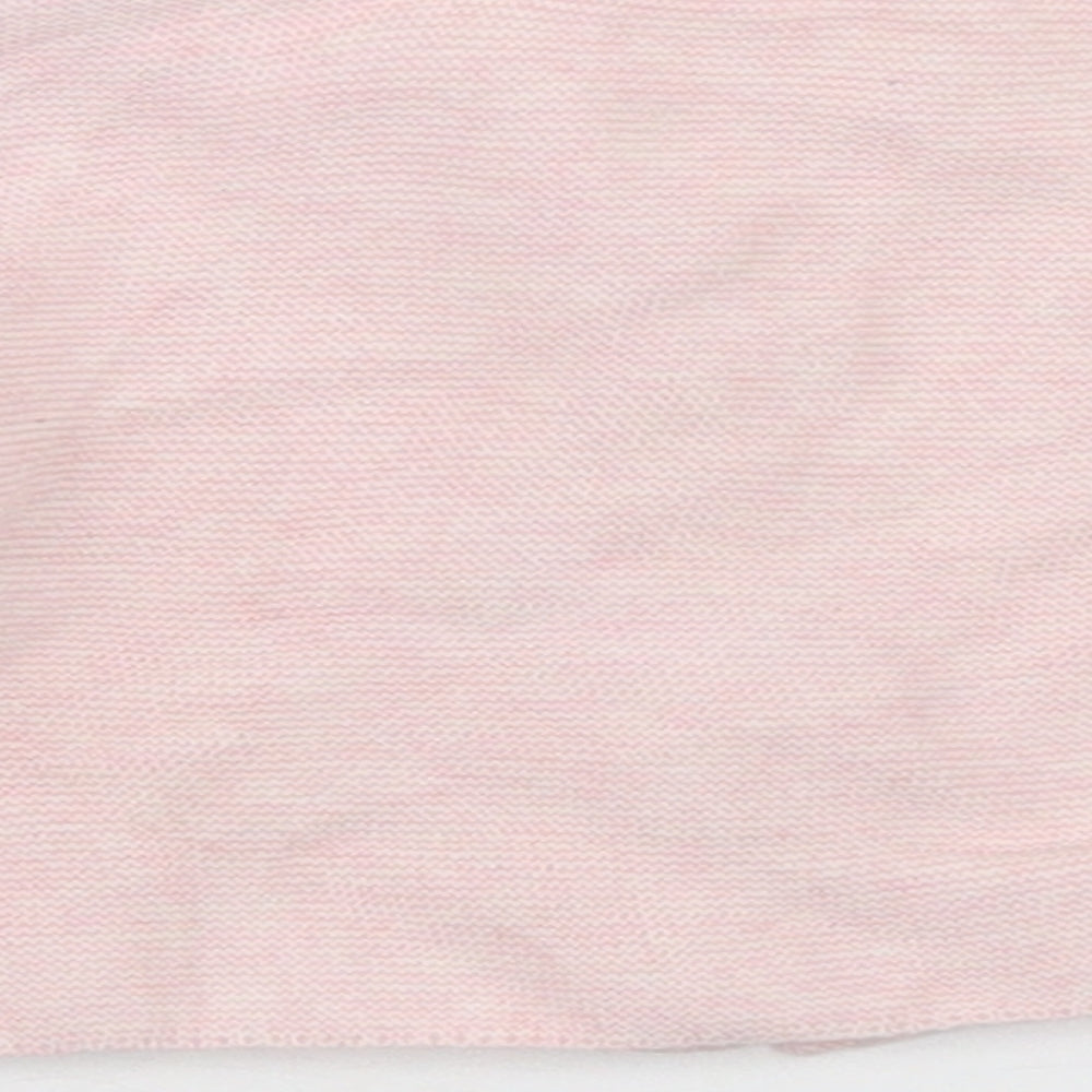 TU Girls Pink Cotton Cardigan Jumper Size 3-6 Months Button