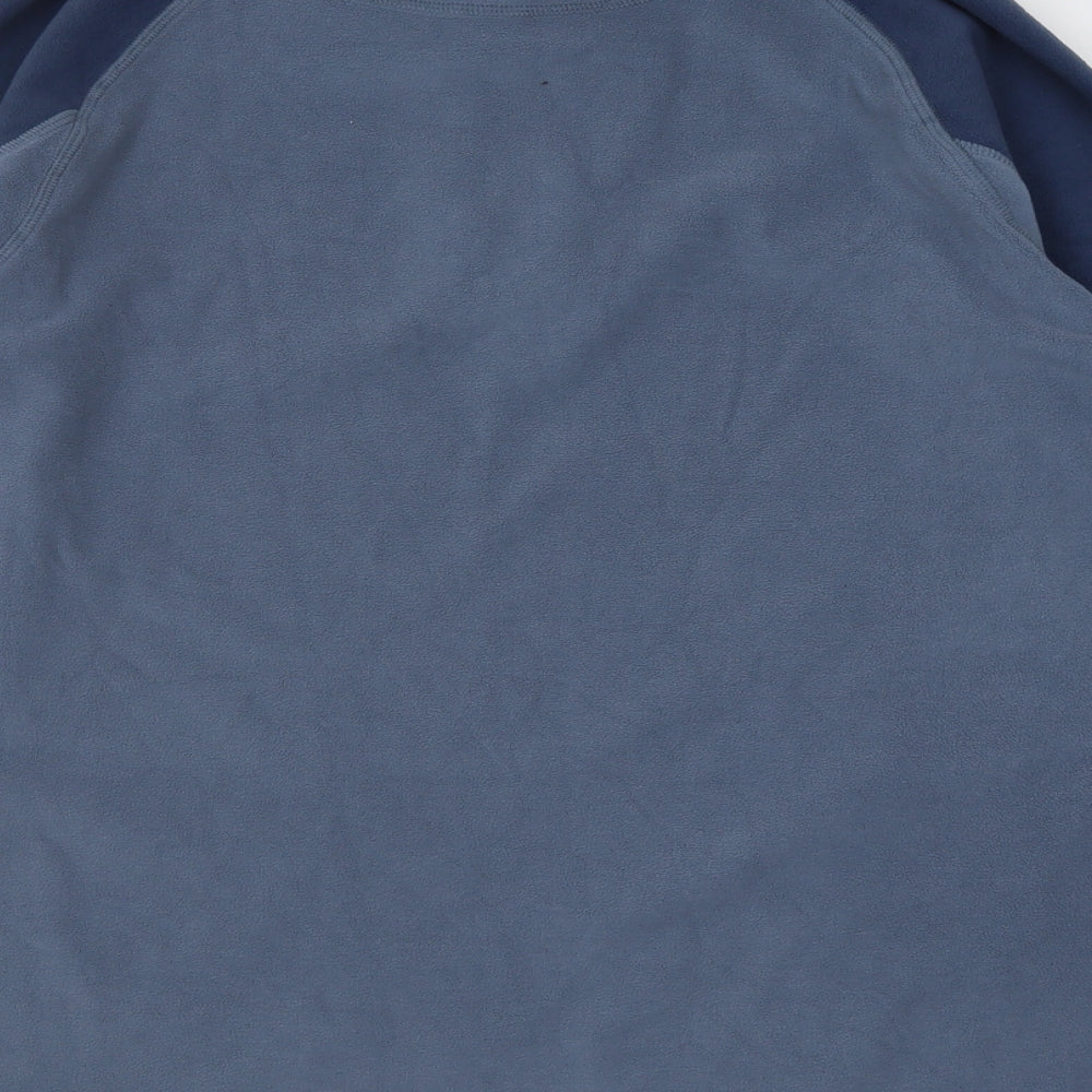 Mountain Warehouse Mens Blue Polyester Pullover Sweatshirt Size L