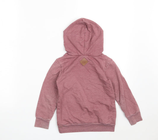 Keedo Boys Purple 100% Cotton Pullover Hoodie Size 4 Years - EXPLORE