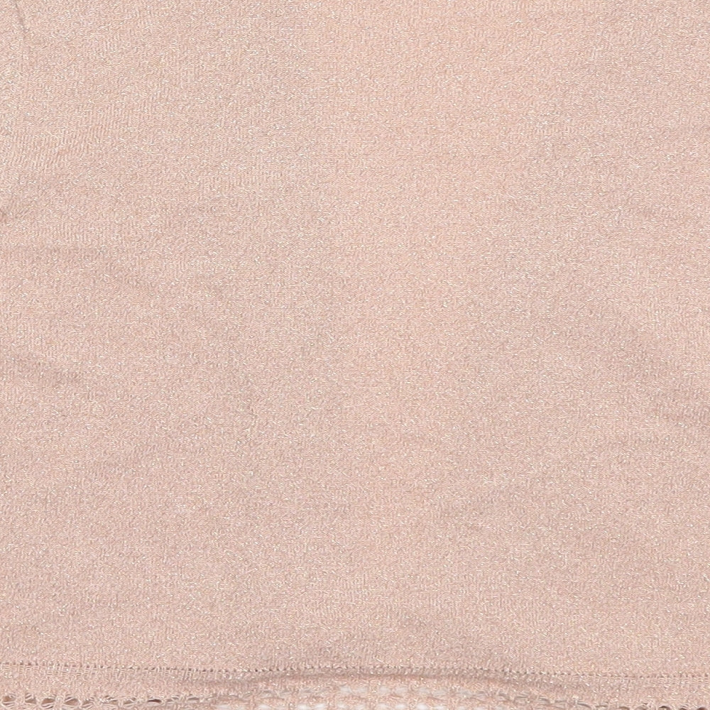 Marks and Spencer Womens Pink V-Neck Viscose Cardigan Jumper Size 14