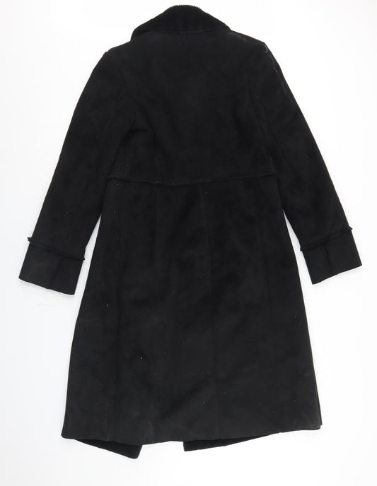 Marks and Spencer Womens Black Jacket Size 10 Tie