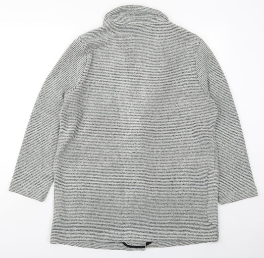 Dunnes Womens Grey Jacket Size L Button