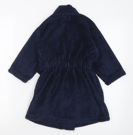 F&F Boys Blue Polyester Gown Size 2-3 Years Tie