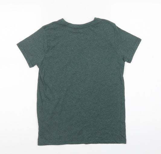 Primark Girls Green Cotton Pullover T-Shirt Size 9-10 Years Crew Neck Pullover - Canada