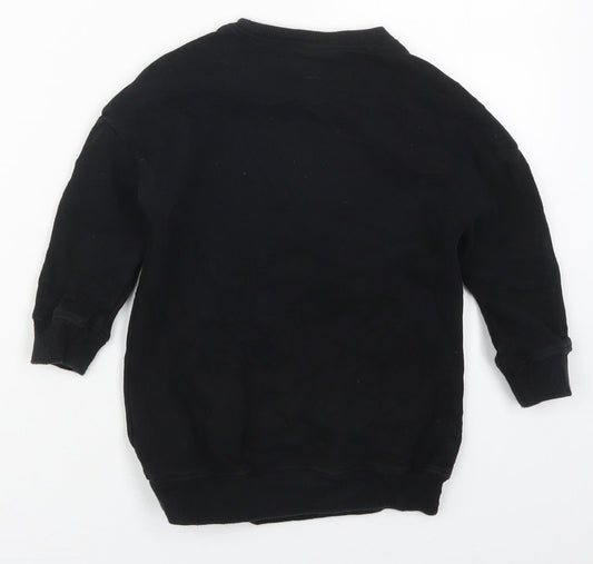 NEXT Boys Black Cotton Pullover Sweatshirt Size 4 Years Pullover - California