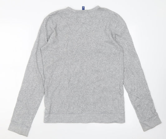 H&M Womens Grey Coir Pullover Sweatshirt Size S Pullover
