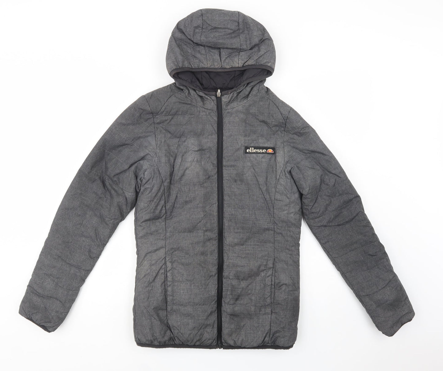 ellesse Womens Grey   Puffer Jacket Jacket Size 8  Zip