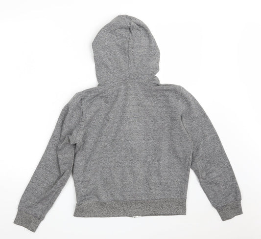 H&M Womens Grey Jacket Size S Zip