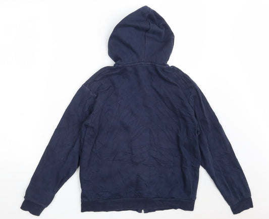 H&M Womens Blue Jacket Size M Zip