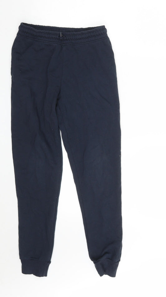 Dunnes Stores Womens Blue Cotton Carrot Leggings Size 26 in L27 in