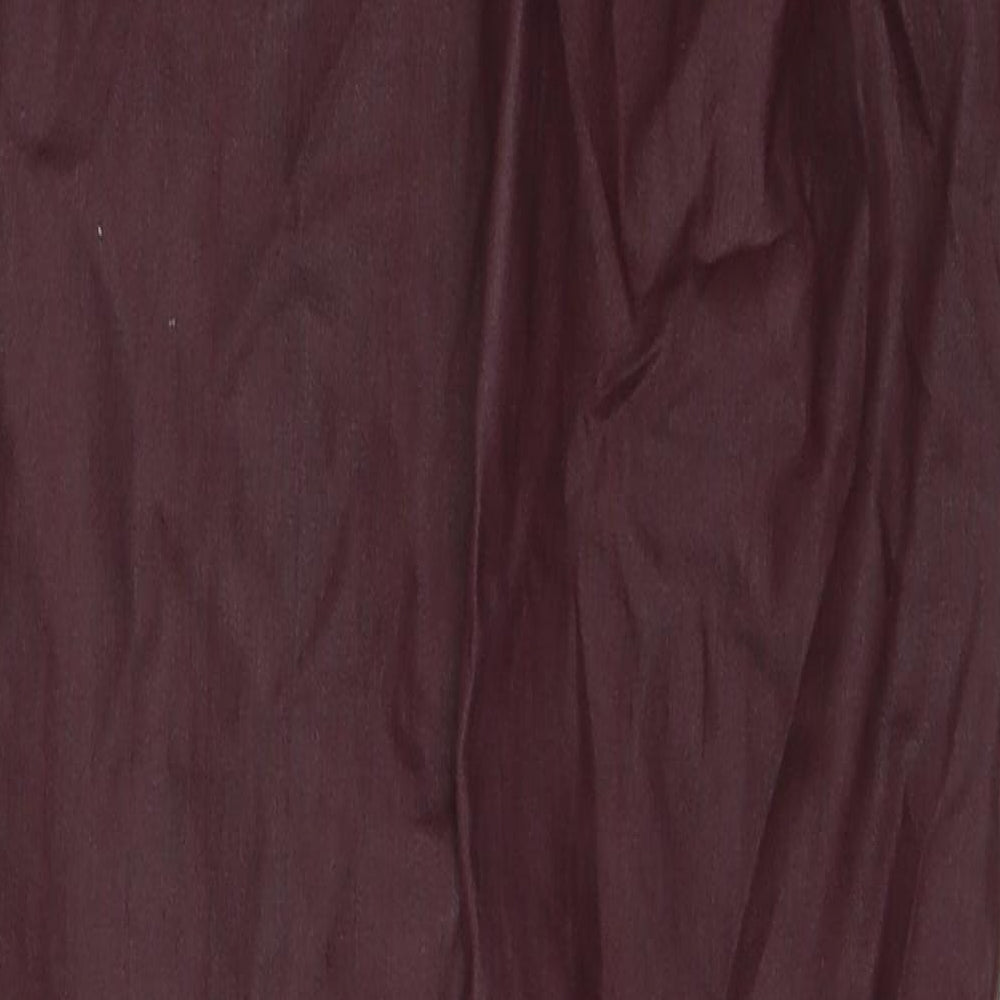 Mango Womens Red Cotton Skinny Jeans Size 8 L30 in Regular Button
