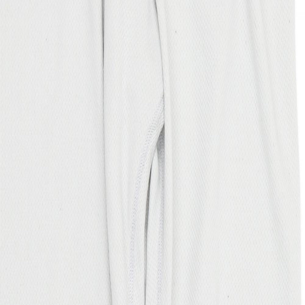 DECATHLON Mens Grey Polyester Jogger Trousers Size M L30 in Regular - Underwear