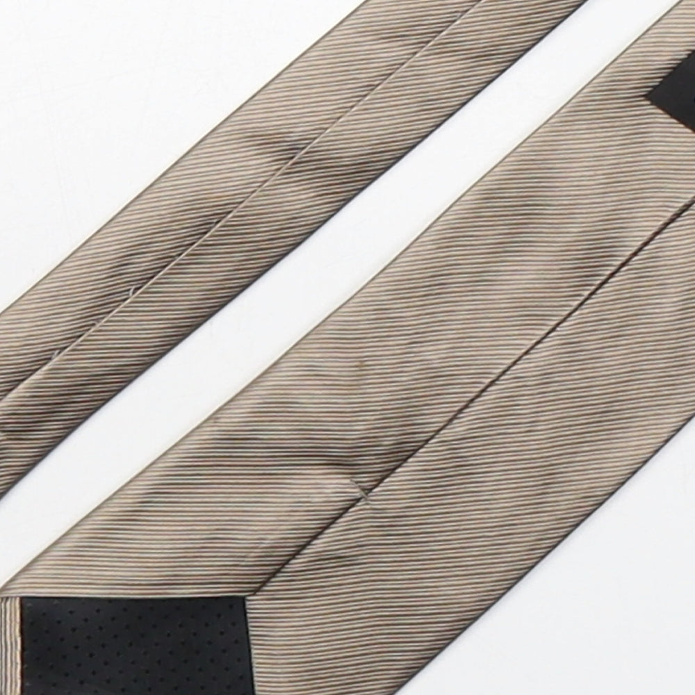 Van Hausen Mens Bronze Silk Pointed Tie One Size