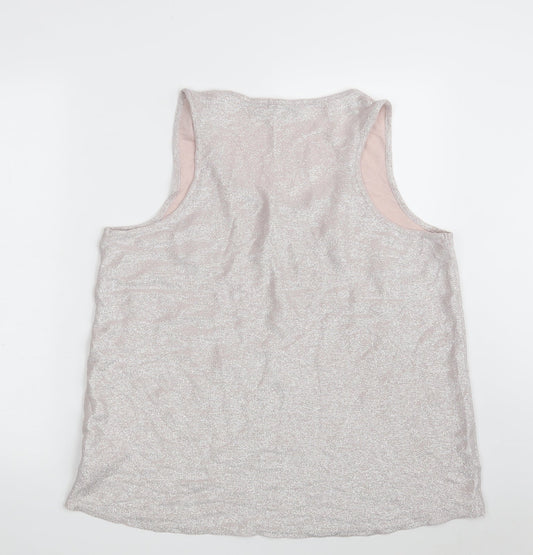 NEXT Womens Pink Viscose Vest Sweatshirt Size 20