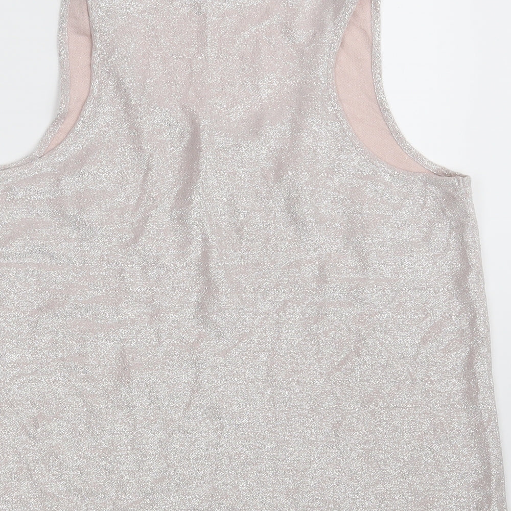 NEXT Womens Pink Viscose Vest Sweatshirt Size 20