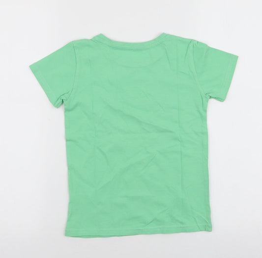 Dunnes Stores Boys Grey 100% Cotton Jersey T-Shirt Size 7 Years Round Neck Pullover - Palm Beach florida