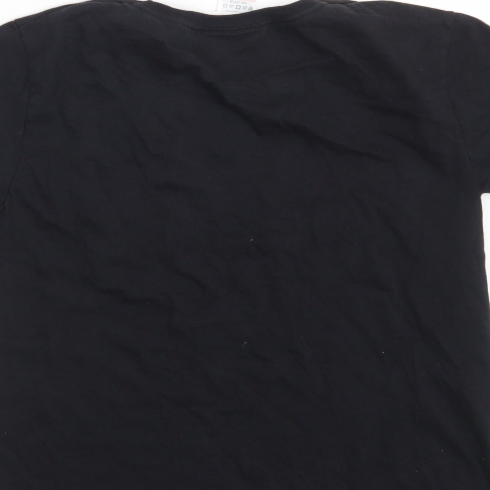 Fortnite Boys Black 100% Cotton Pullover T-Shirt Size M Crew Neck - Fortnite