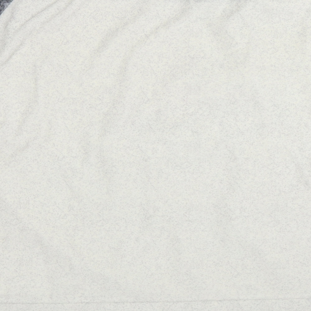 Nutmeg Womens Ivory Solid Polyester Top Pyjama Top Size 12 - 'Snuggle Up'