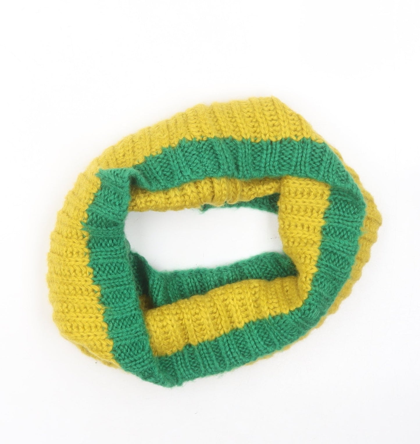 Therapy Womens Yellow Acrylic Scarf