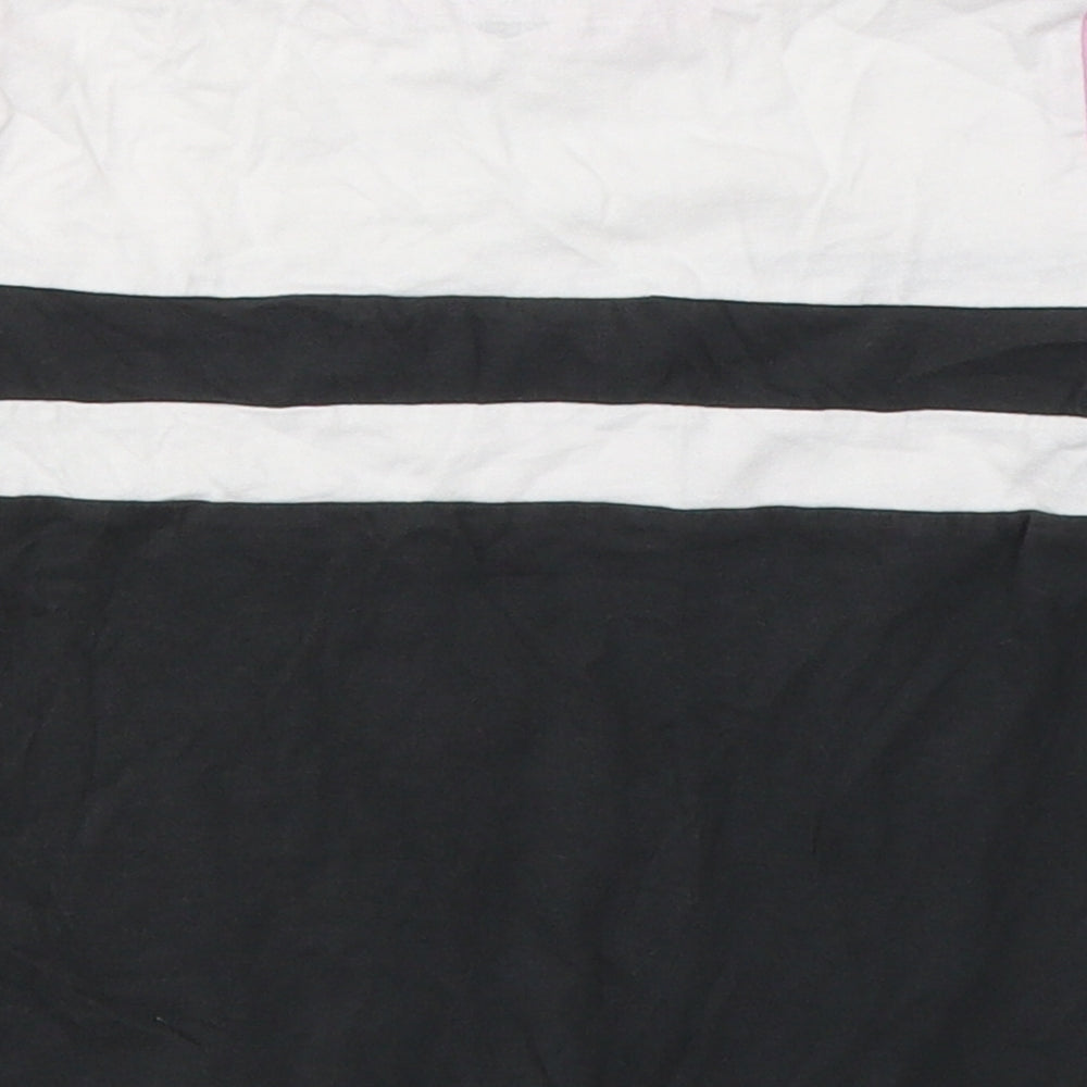 NEXT Boys Multicoloured Colourblock Cotton Pullover T-Shirt Size 2-3 Years Round Neck Pullover