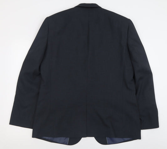 Taylor & Wright Mens Grey Polyester Jacket Suit Jacket Size 44