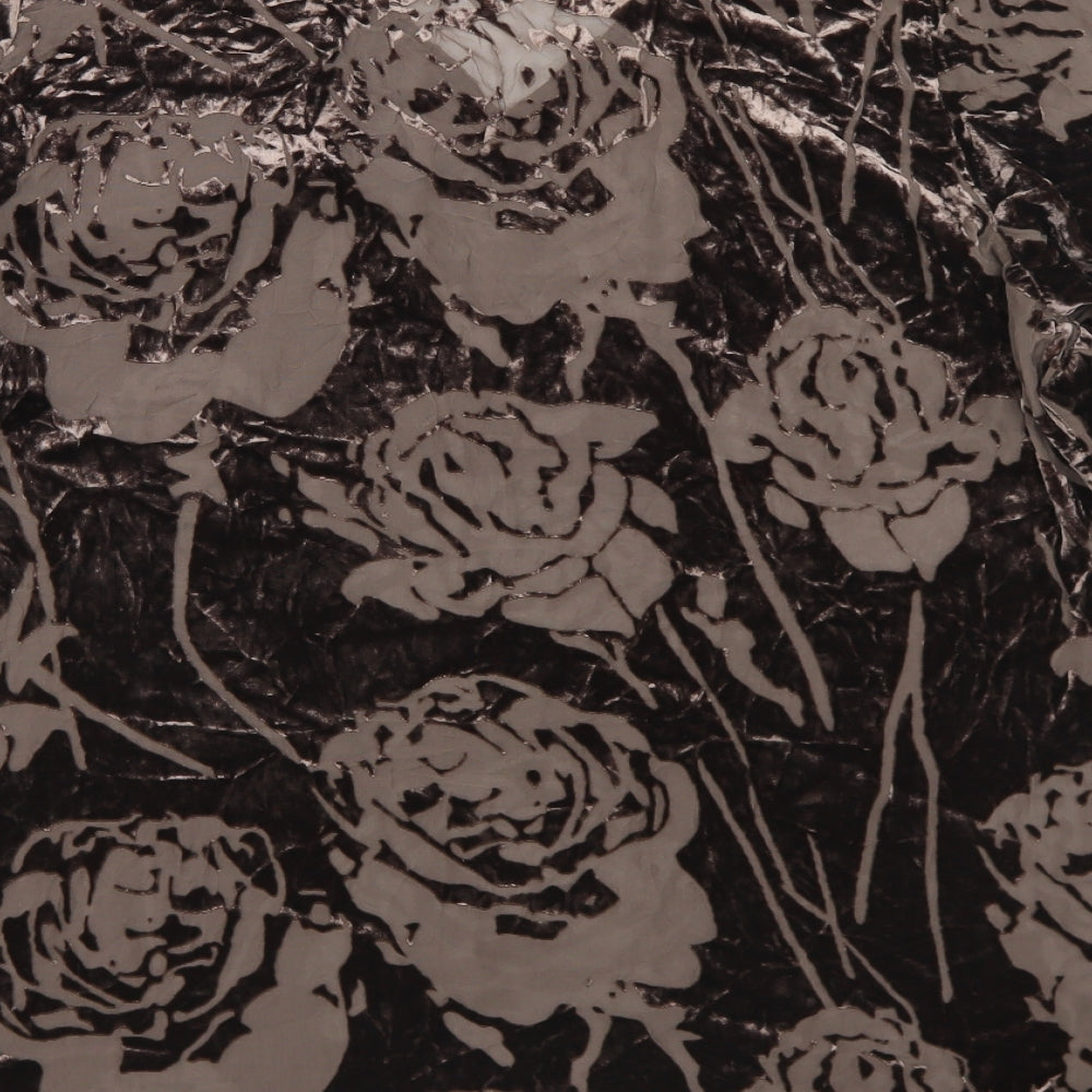 Ann Harvey Womens Brown Floral Viscose Basic Blouse Size 16 V-Neck