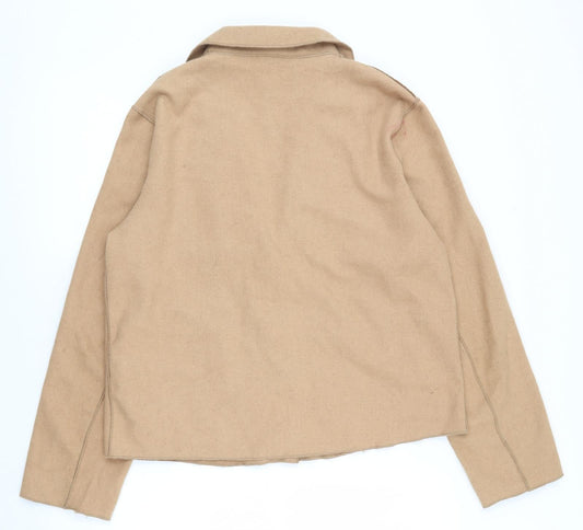 Lee Cooper Womens Brown   Jacket  Size 12  Button