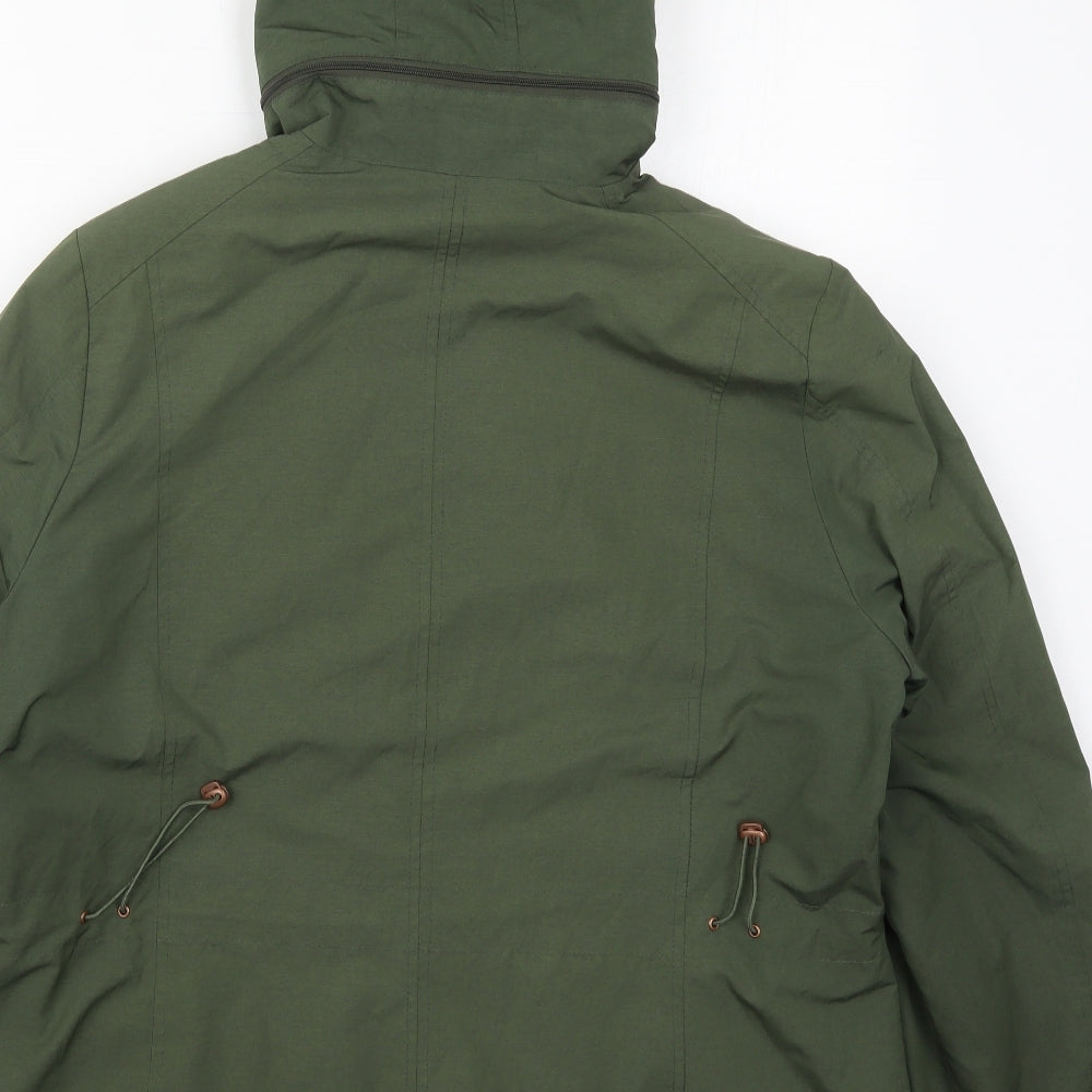 Klass Womens Green Jacket Coat Size L Zip
