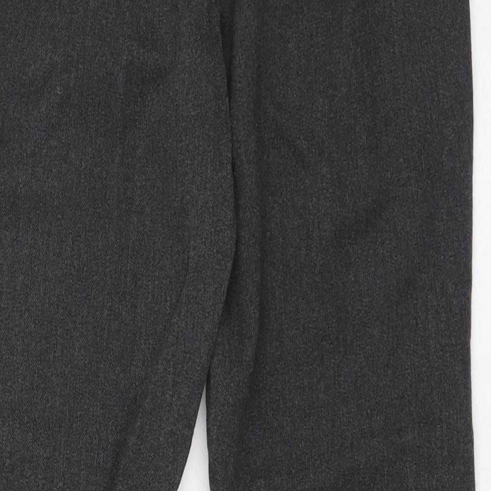 NEXT Boys Grey Polyester Dress Pants Trousers Size 9 Months Regular Pullover - School