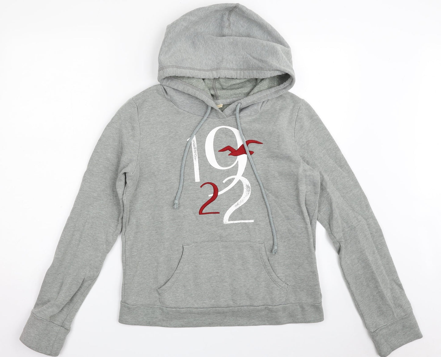 Hollister Womens Green Cotton Pullover Hoodie Size M Pullover - 1922