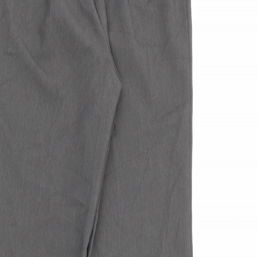 George Girls Grey Polyester Dress Pants Trousers Size 10-11 Years Regular