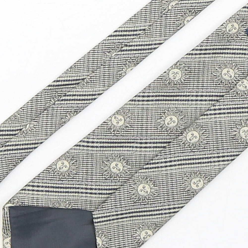 Debenhams Mens Multicoloured Geometric Polyester Pointed Tie One Size
