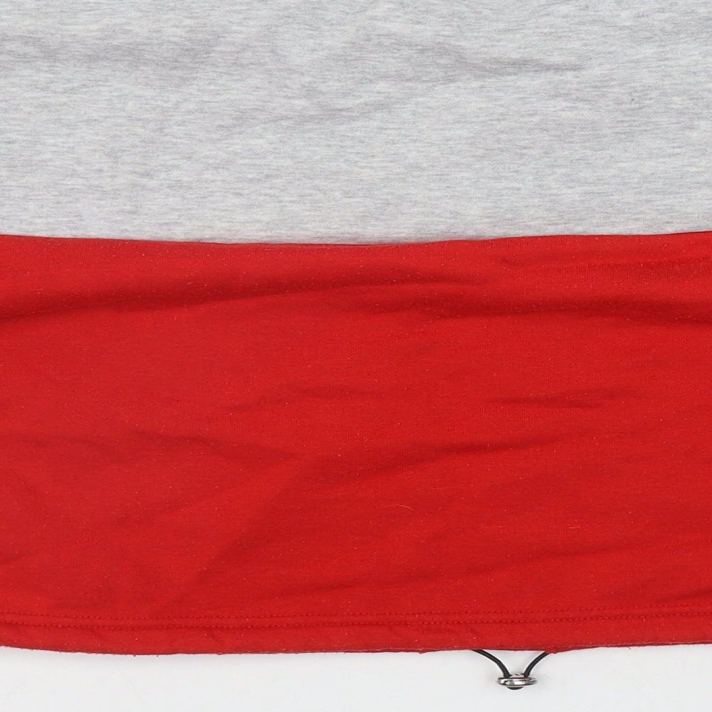Primark Womens Red Cotton Pullover Sweatshirt Size M - Mickey Mouse