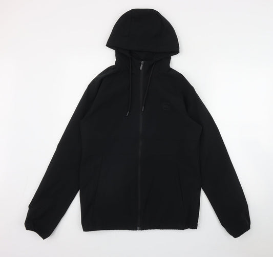 US Athletic Mens Black Jacket Size S Zip