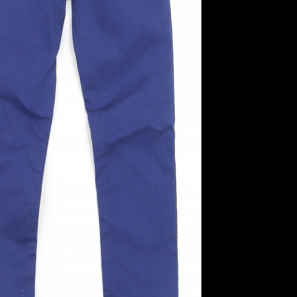 RESERVED Girls Blue Cotton Skinny Jeans Size 10 Years Regular