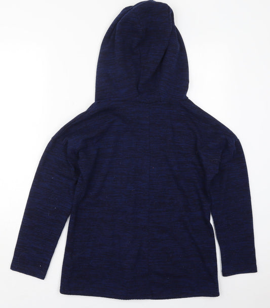Dorimis Womens Blue Polyester Pullover Hoodie Size S Pullover