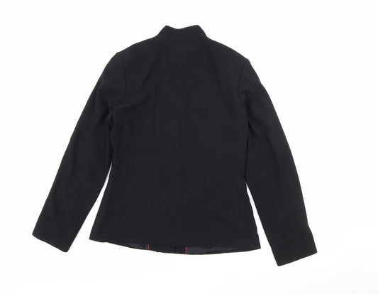 Per Una Womens Black Jacket Size 10 Button