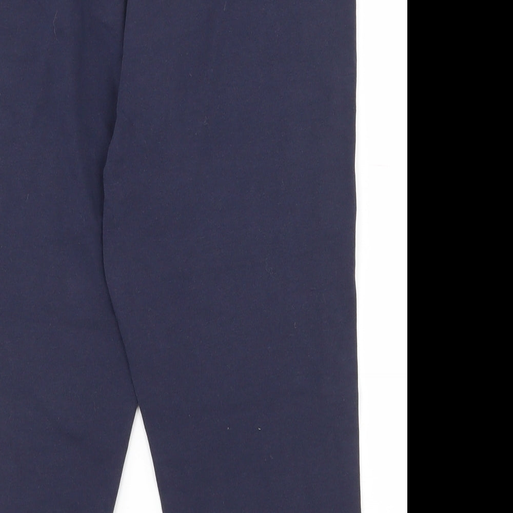 Dunnes Stores Womens Blue Cork Compression Shorts Size M L18 in Regular Pull On