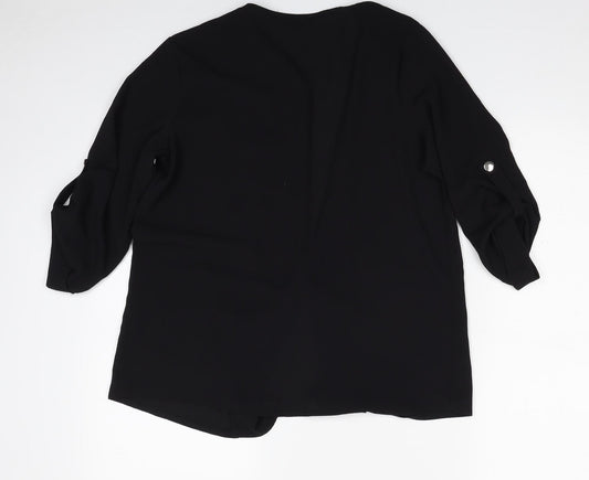 Select Womens Black Jacket Size 8