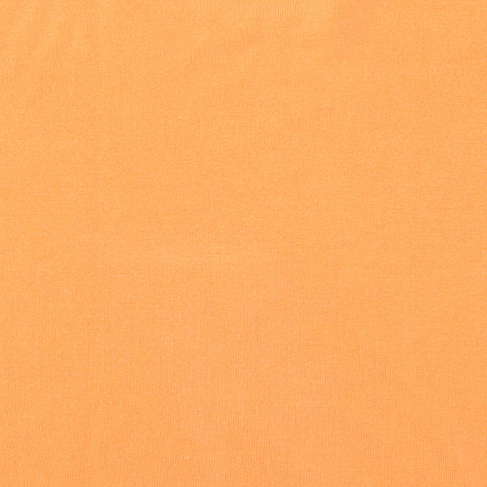 Marks and Spencer Womens Orange Crew Neck Acrylic Pullover Jumper Size 18