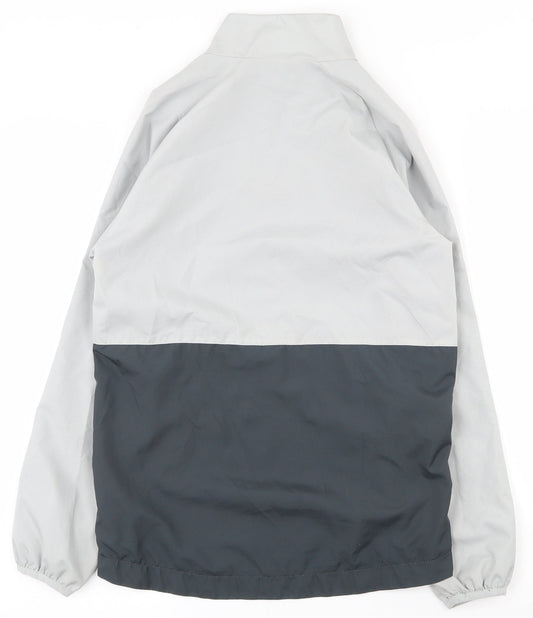 Umbro Boys Grey Jacket Size M Zip