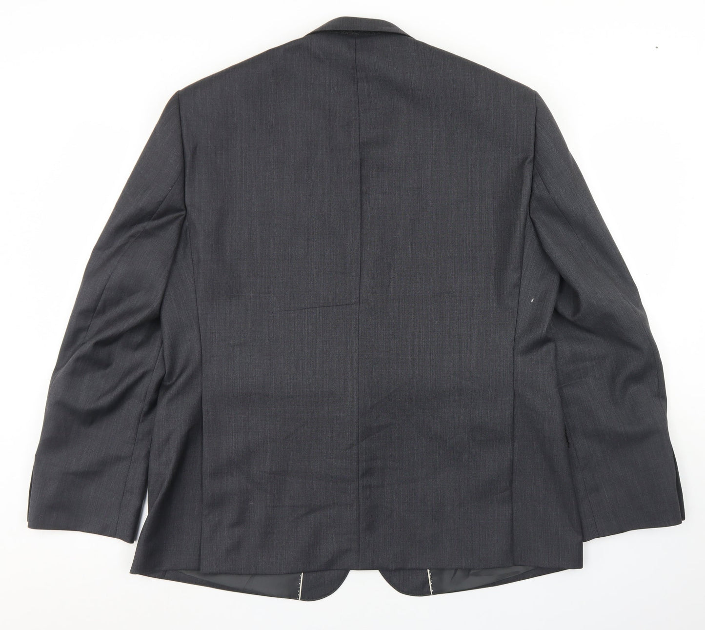Paul Costelloe Mens Grey Wool Jacket Blazer Size 44