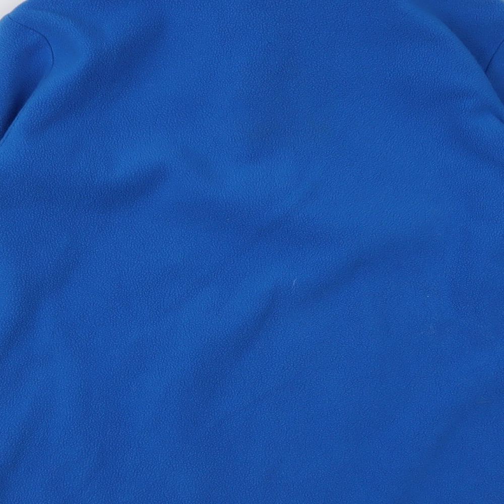 Quechuo Boys Blue Polyester Pullover Sweatshirt Size 12 Years Zip