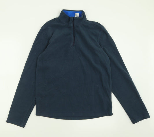 Decathlon Mens Blue Jacket Size S Zip