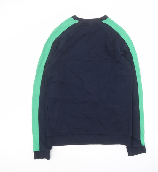 ASOS Mens Blue Cotton Pullover Sweatshirt Size XS