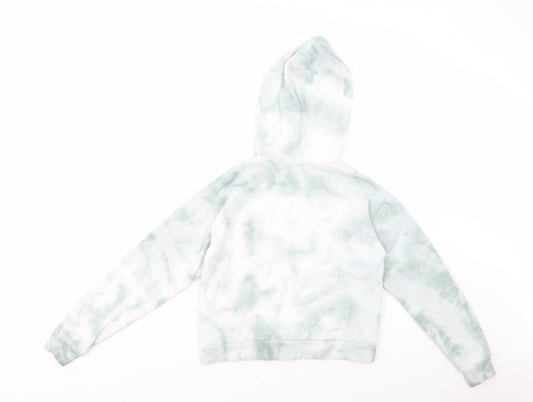New Look Girls Green Polyester Pullover Hoodie Size 12-13 Years Pullover - Portland