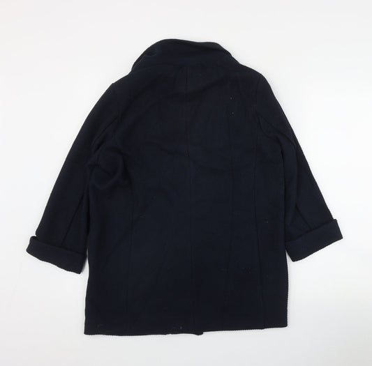 New Look Womens Blue Jacket Blazer Size 10