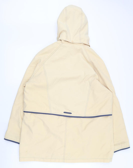 Berkertex Womens Yellow Jacket Coat Size 14 Zip