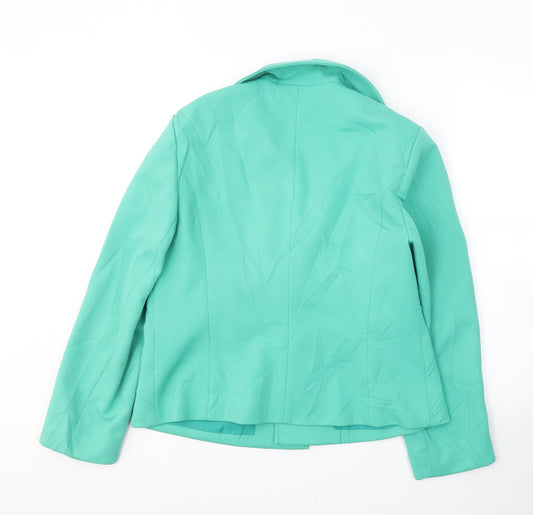Holden Fashion Womens Green Jacket Blazer Size M Button