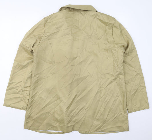 Preworn Womens Beige Jacket Size 4XL